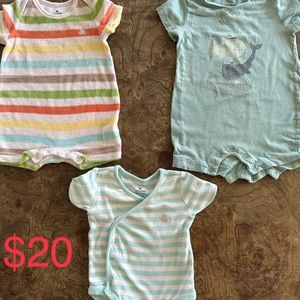 babyGap 3-6 Months Onsies